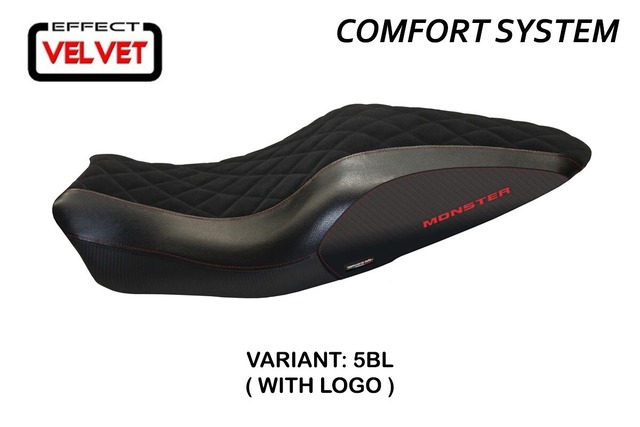 Ducati Monster 821 / 1200 (14-16) バイクシートカバー Andorra Velvet comfort system model