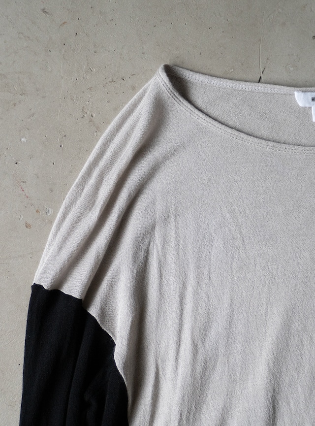 "HELMUT LANG" used Rayon silk cut and sew