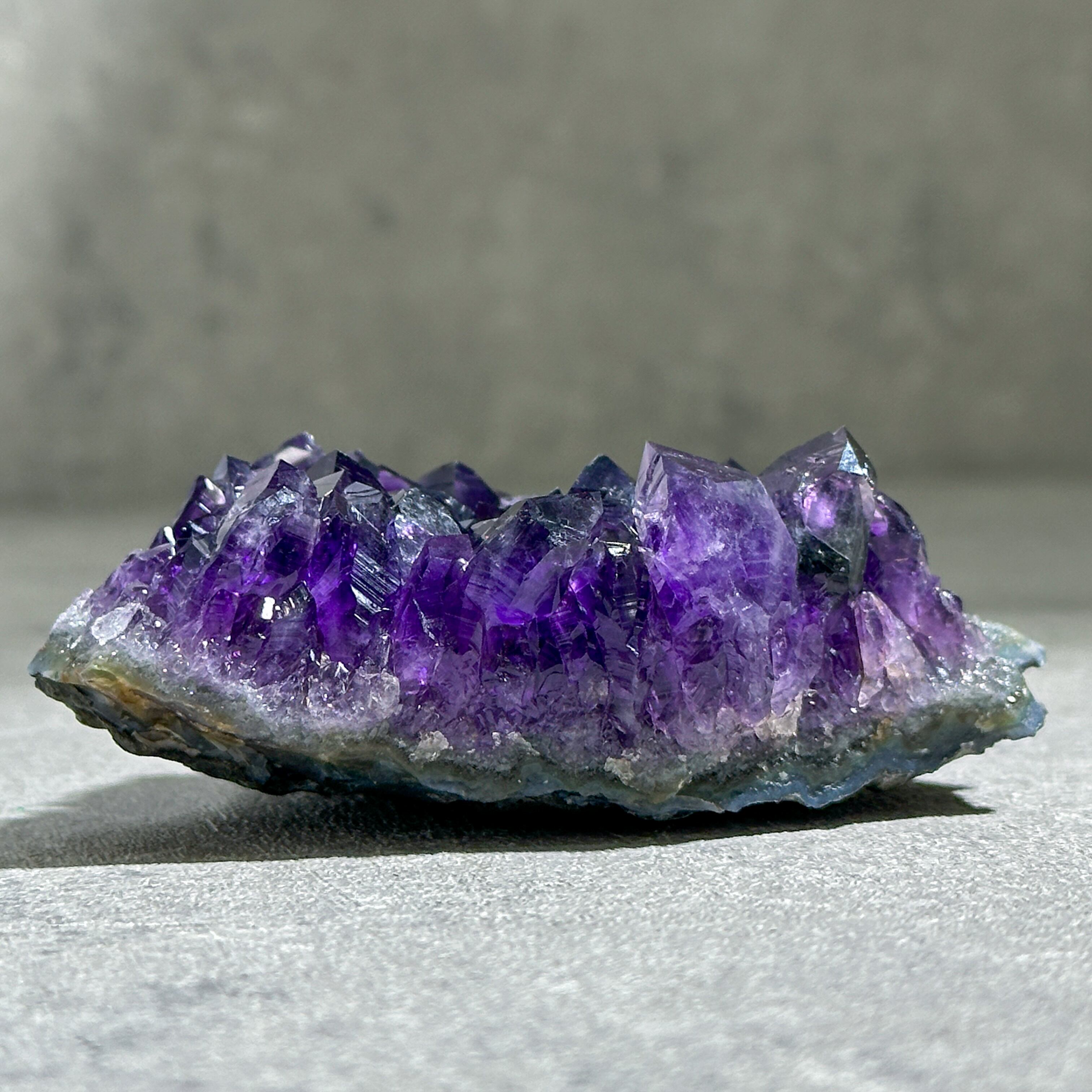 高品質】ファントム◎ウルグアイ産アメジスト 原石64◇ Amethyst