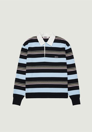 [GROVE] MIA STRIPE COLLAR KNIT 正規品 韓国ブランド 韓国ファッション 韓国代行 日本 店舗  ブランド グローブ grvr 通販