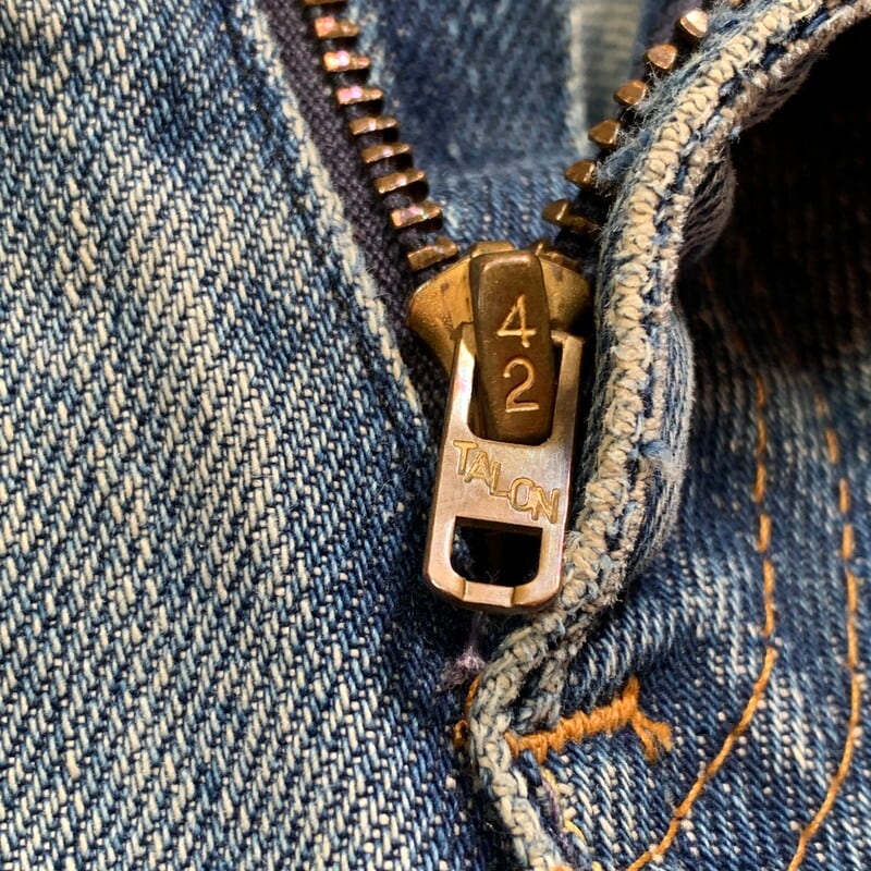 70's Levi's リーバイス 646-0217 ベルボトムデニム Big E フレア ブーツカット オレンジタブ 刻印41 42TALON  W34 リペア 希少 ヴィンテージ BA-1380 RM1749H | agito vintage powered by BASE