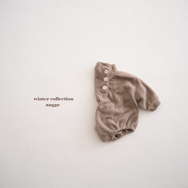 【即納】anggo /［bebe］Whipped Cream Romper