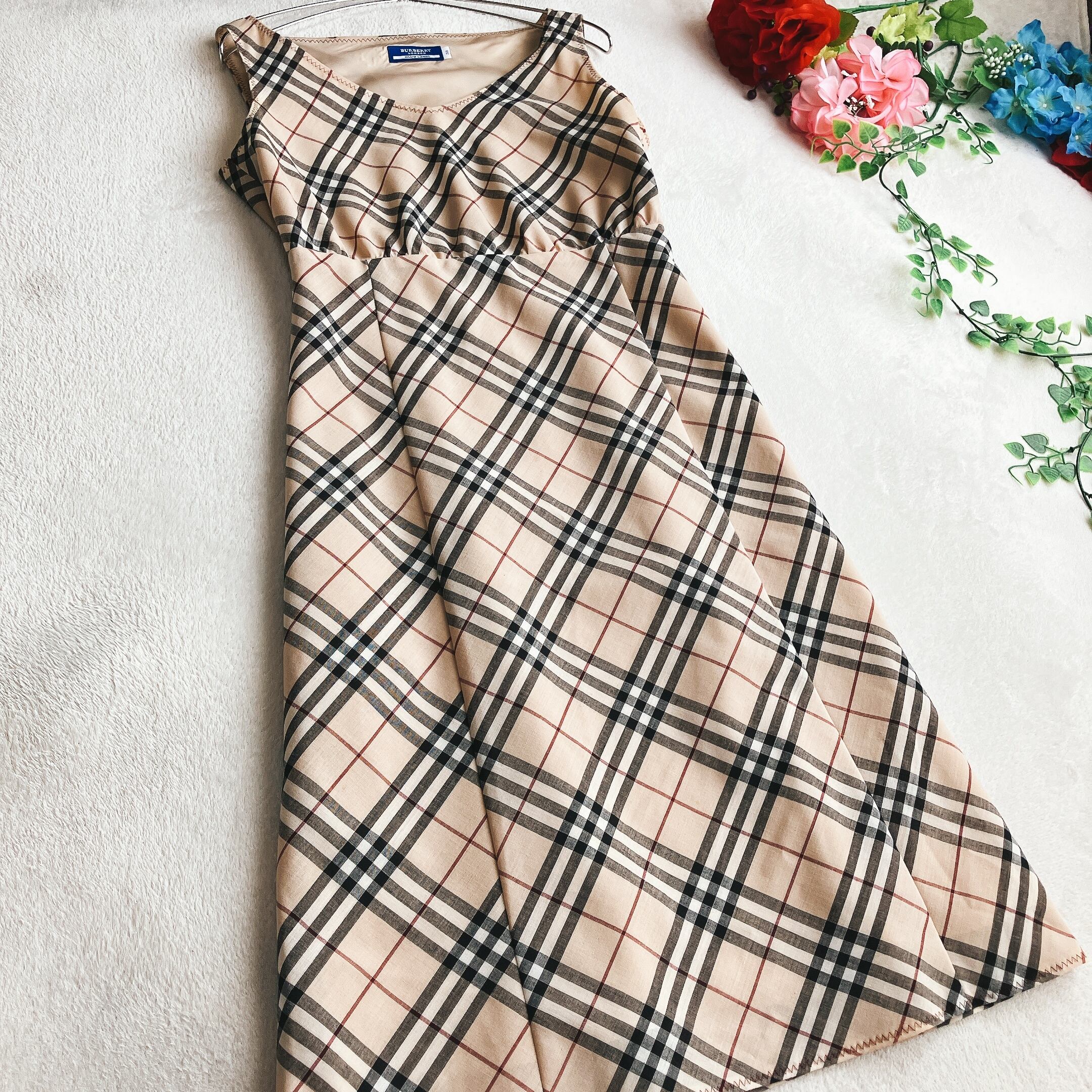 美品】BURBERRY BLUE LABEL バーバリーブルーレーベル☆ノバチェック A