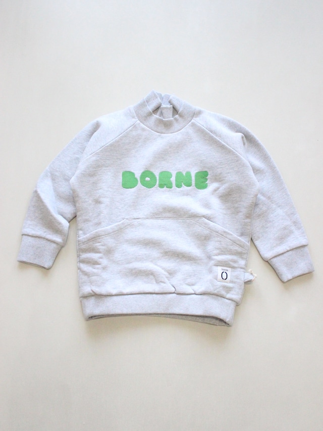 borne  MOCK SWEAT Marl Grey