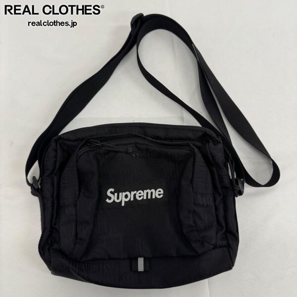 極美品✨y2k シュプリーム スリングバッグ ナイロン ブラック ダブルジップ Supreme Sling Bag - Supreme 通販 Online Shop A-1 RECORD