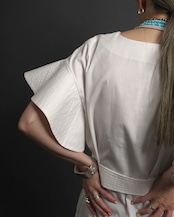 Chloe / Flare Sleeve Dress