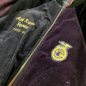 【bomber011】再構築リバーシブルボンバー Flannel shirts×Corduroy jacket MIX BOMBER JACKET