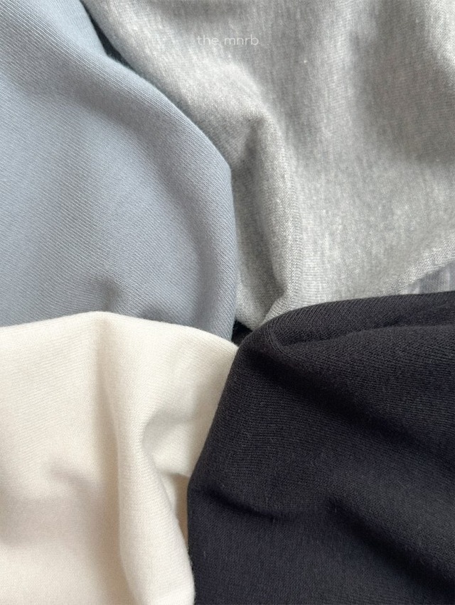minirobe25wn_Peachwarm Half Turtleneck Tee