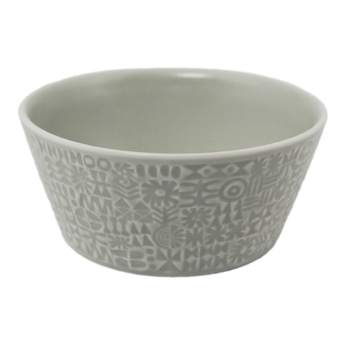 BIRDS' WORDS（バーズワーズ） Patterned Bowl morning mist