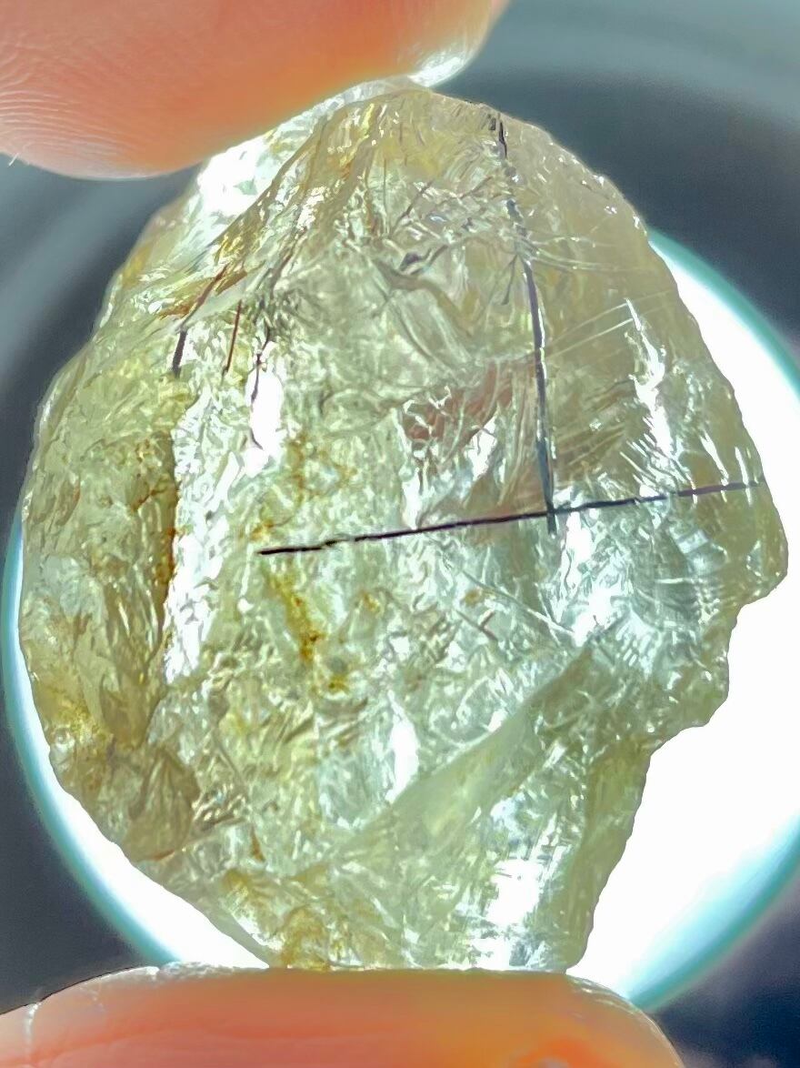 39) 聖石ザギ・マウンテンクオーツ「スピリット・ブルー&ゴールド」ブルーターラ