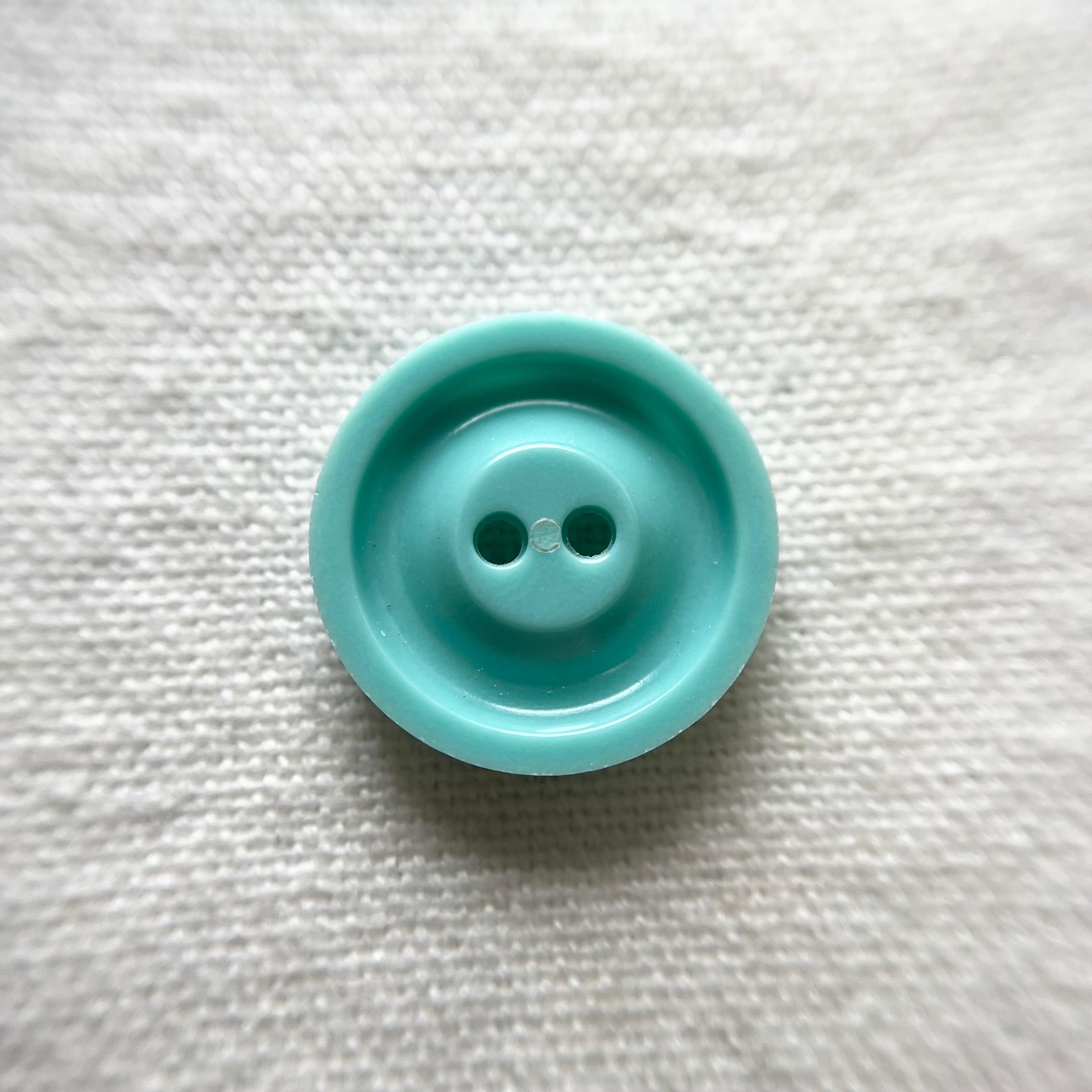 フランス ヘキサゴンフェイス×ティファニーブルー 2穴 19㎜ | kususu