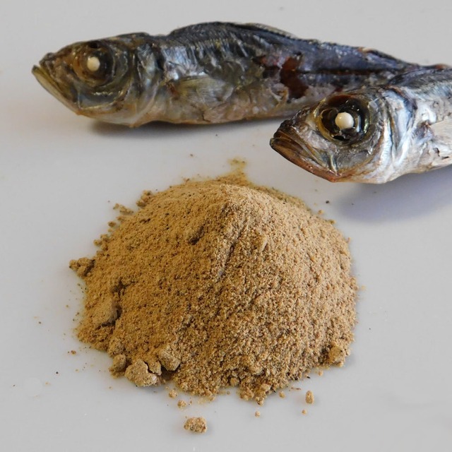 【送料無料・2点セット】塩抜きアジまるごと ふりかけ  80g パウダー  国産無添加 猫用 犬用おやつ ピクシーズマーケット