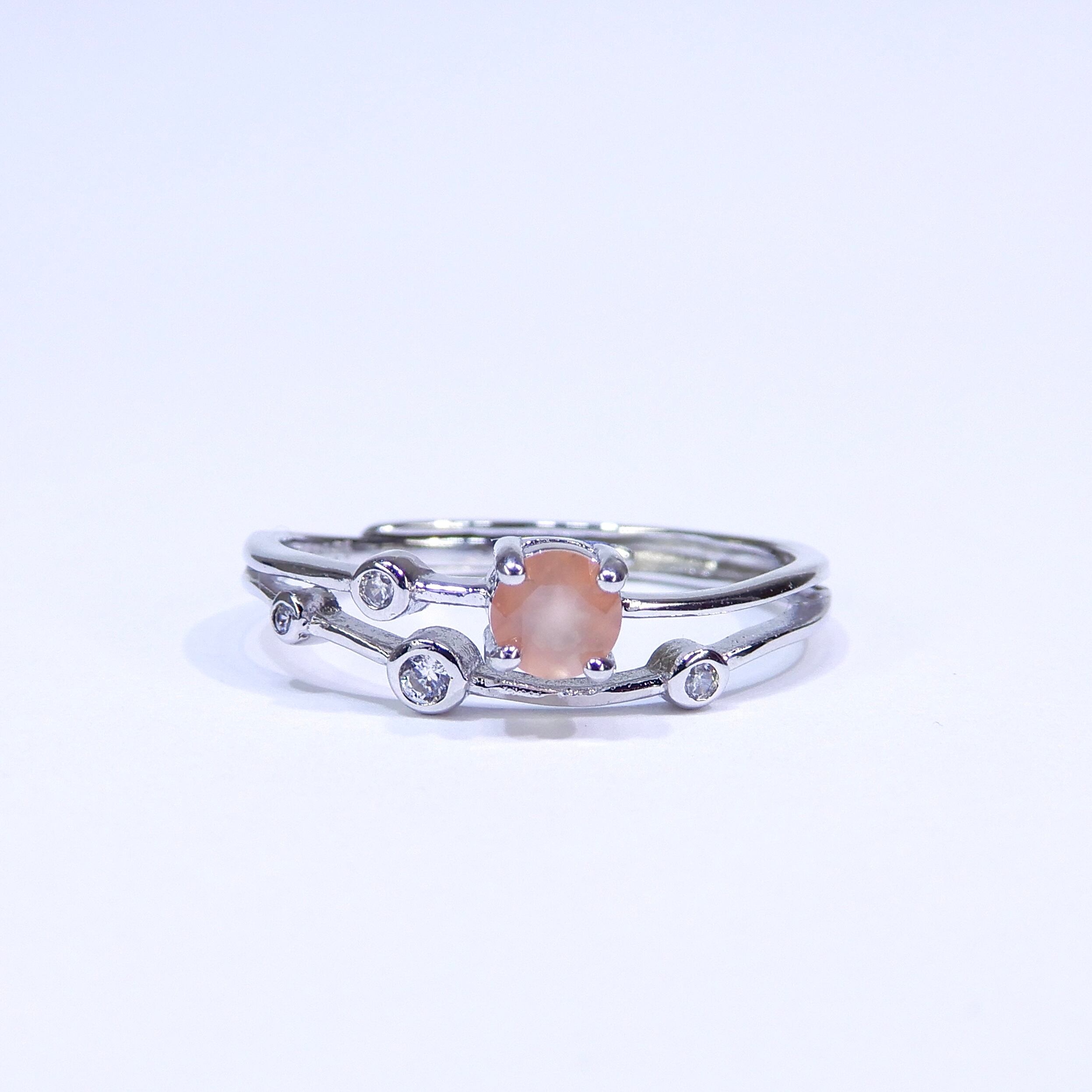 リング♦︎北海道インカローズ♦︎WGカラー《0114》