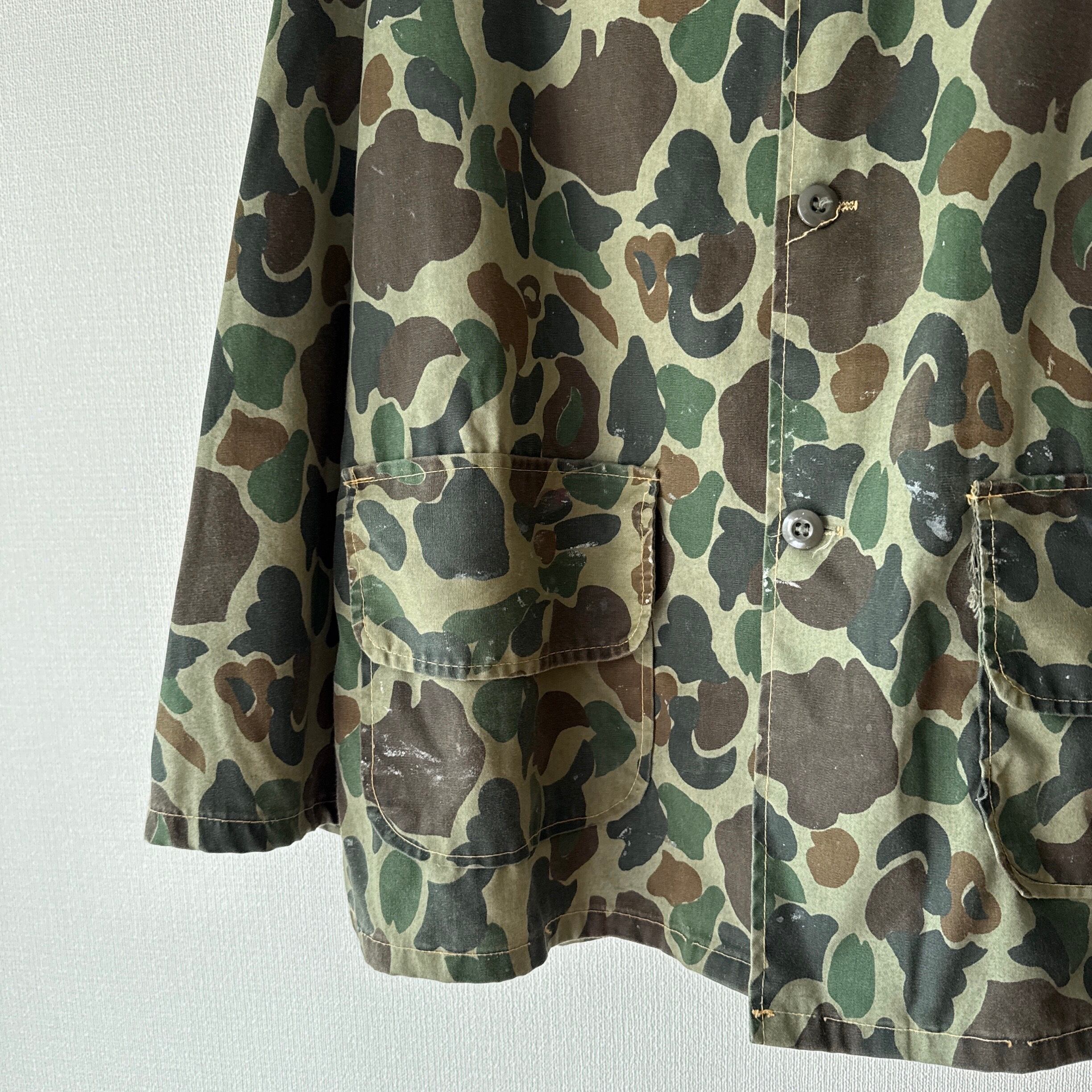 70's Canvasback Duck Hunter Camo Hunting Jacket ハンティング