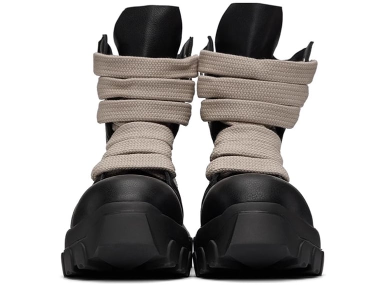 【お急ぎ発送】ハイトップレザーブーツ(SHS00046)