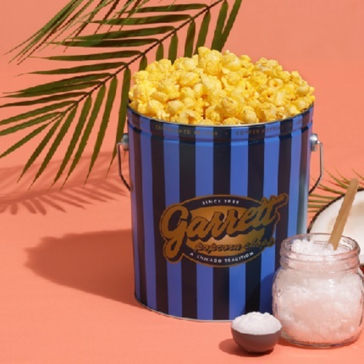 マイルド ソルト【1ガロン缶】 | Garrett Popcorn Shops公式オンライン 