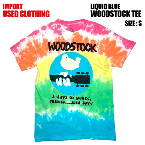 【IMPORT古着】WOODSTOCK TEE (size S)