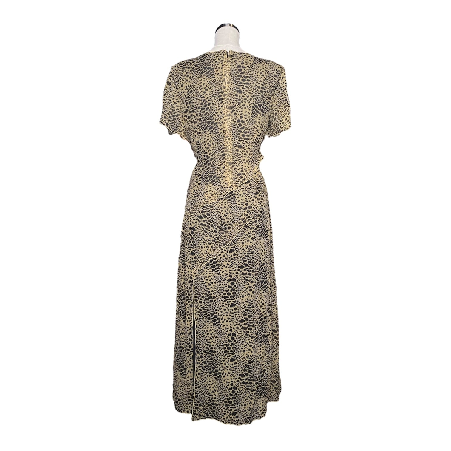 used leopard dress