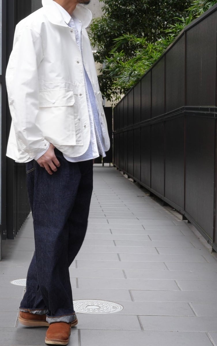 SASSAFRAS(ササフラス) / Cultivator Jacket 60/40 -White-(SF-242091