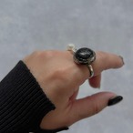 ミニスワッグ付き・ホリデージュエリー3点セット｜イヤーアクセ＆リング2点｜No.4