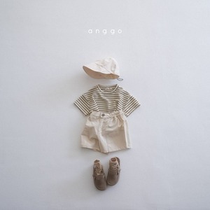 【anggo】チアバターパンツ クリーム 90〜110cm