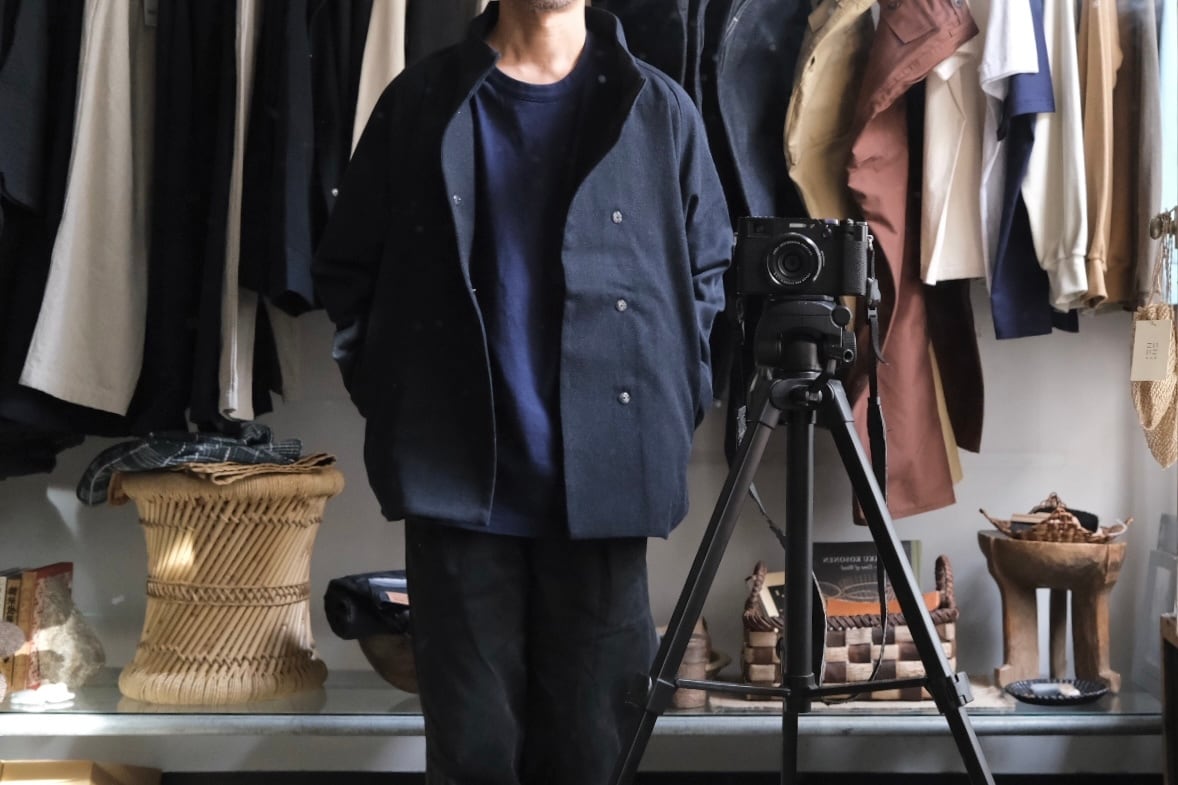 MITTAN ( ミタン / ミッタン ) JK-77 NMウールOCツイルジャケット 紺黒