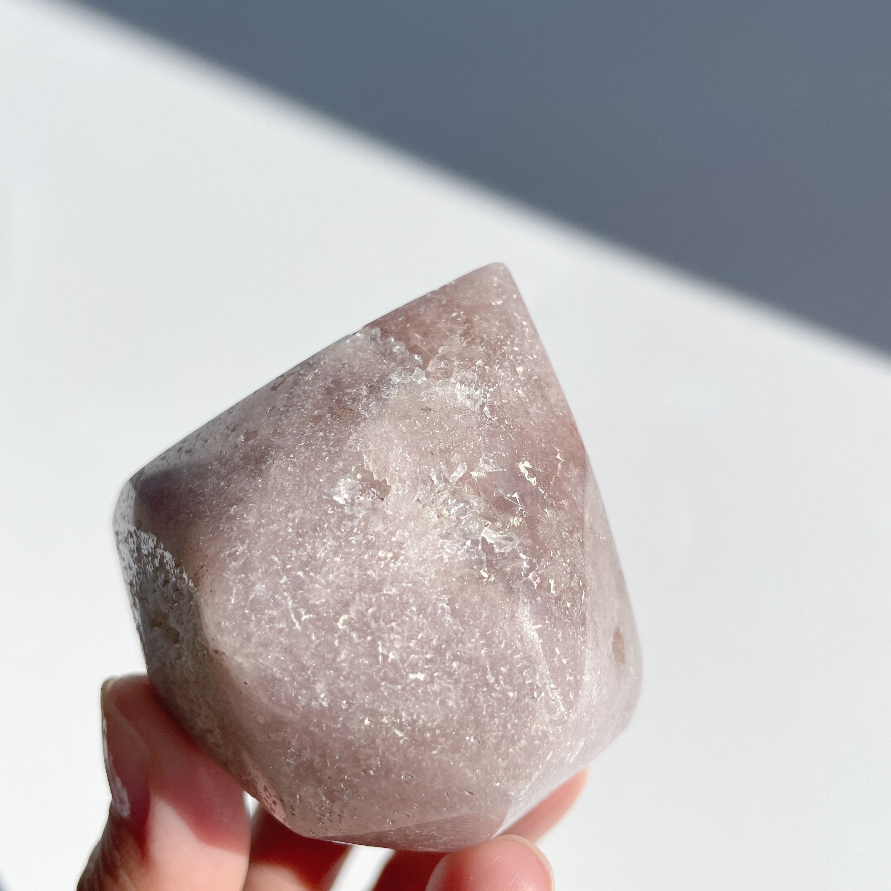 天然石ピンクアメジスト♥ ♡ピンクアメジスト ♡天然石・鉱物 Amethyst Pink ハート12♡ 置物