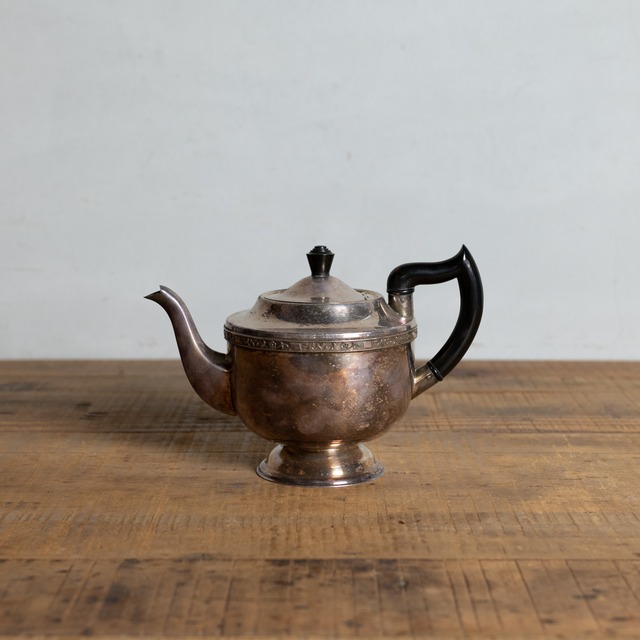 Tea Pot / ティーポット 〈食器・ディスプレイ・シルバー・ピッチャー・アンティーク・ヴィンテージ〉112502