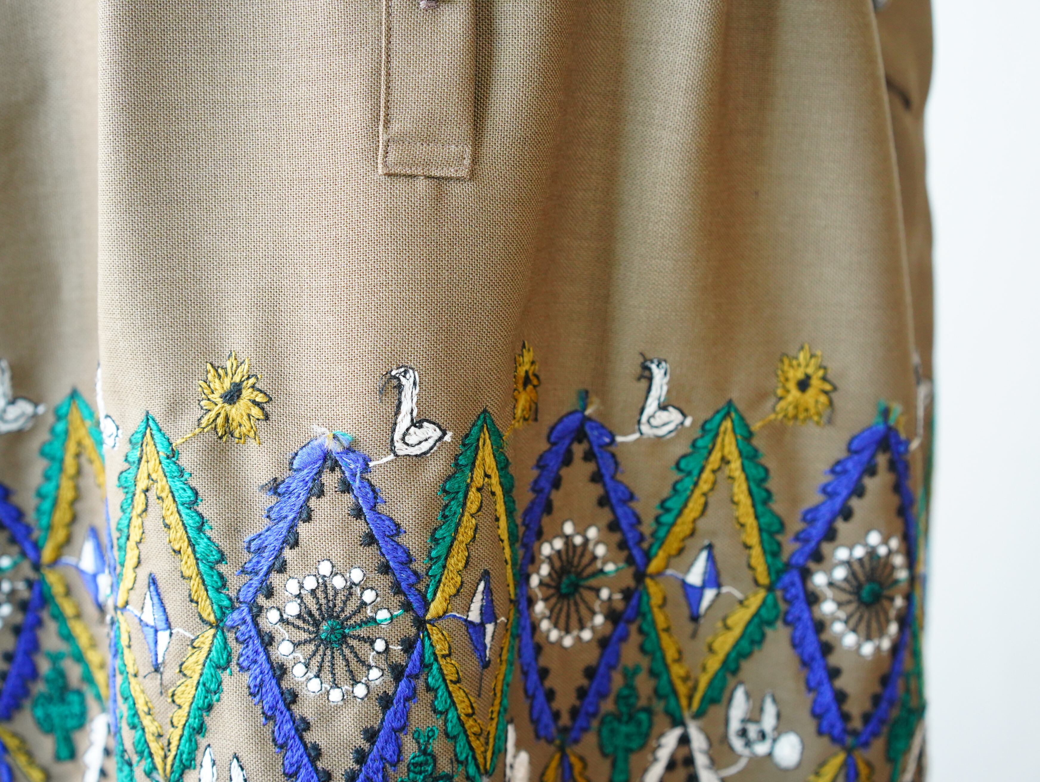 mina perhonen 〉AAA3347P forest diamond / ワンピース / brown