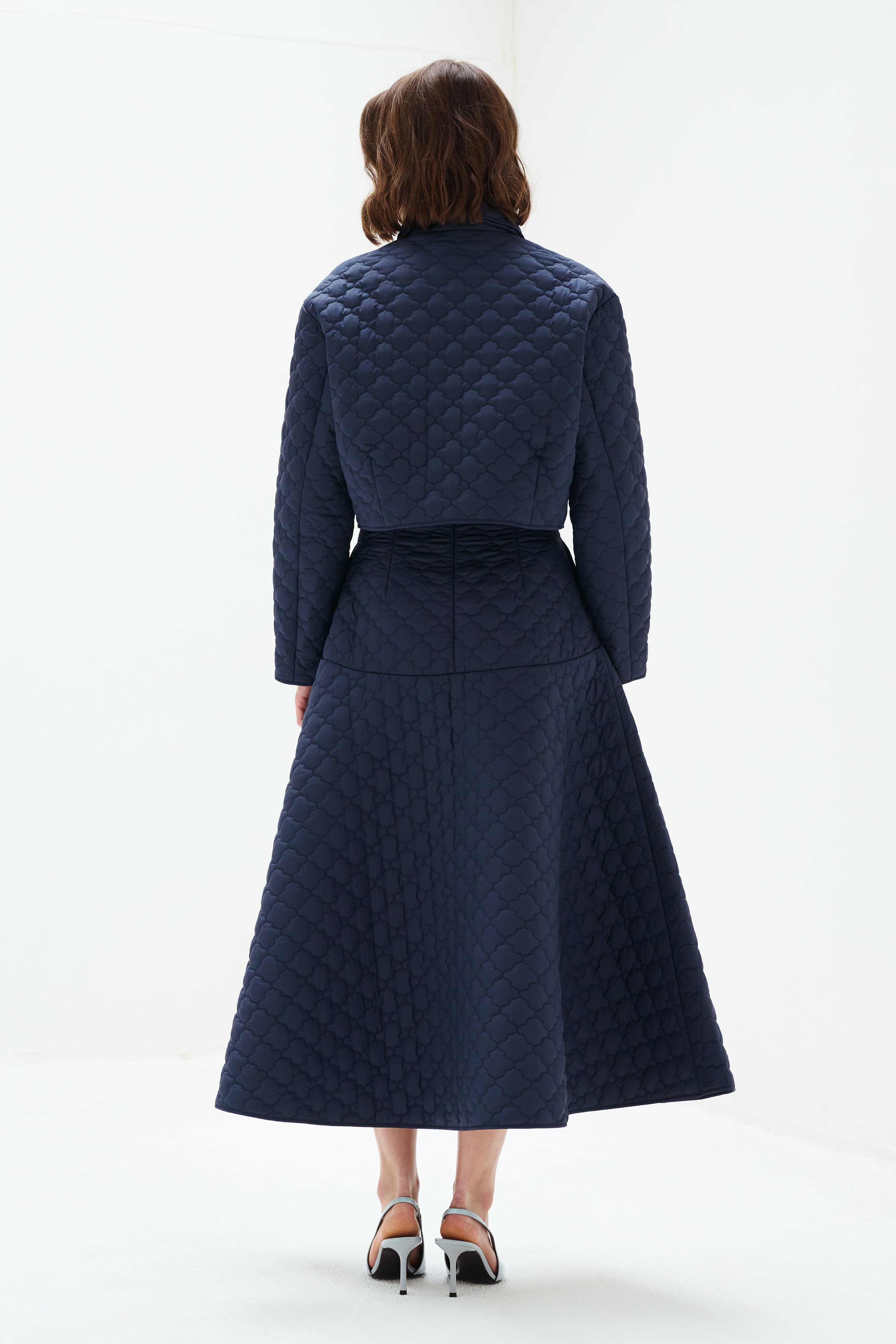 VOYAGE SKIRT NAVY | AMICA・kids