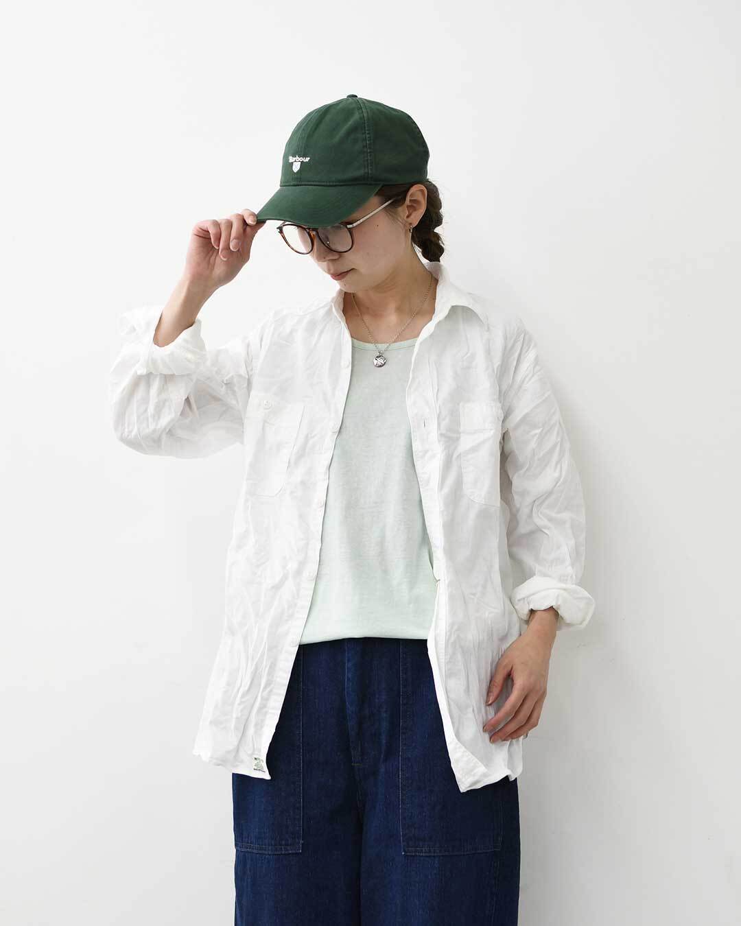 orslow [オアスロウ] WORK SHIRT WHITE CHAMBRAY [01-8070-69