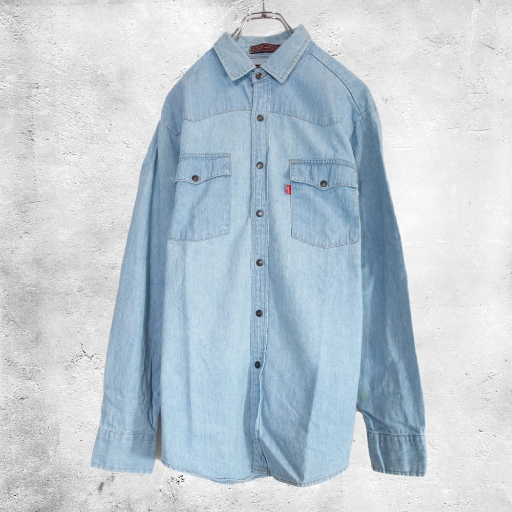 Levi's Denim Shirt リーバイス ウエスタン デニムシャツ スナップ