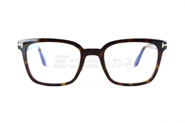 TOM FORD ブルーライトカット TF5859-D-B ECO 052 スクエア メンズ レディース 眼鏡 アジアンフィット メガネ トムフォード-2枚目