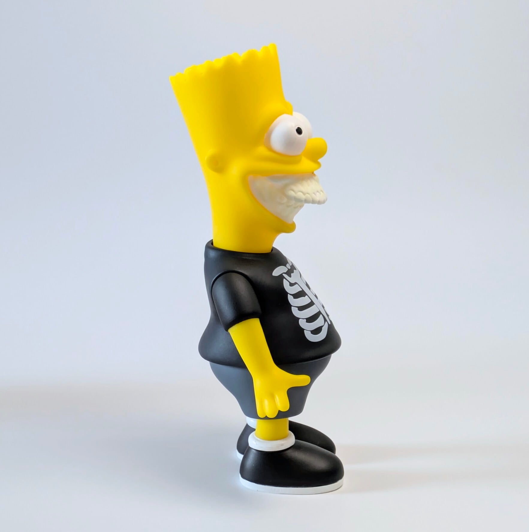♧【 The Simpsons（ザ シンプソンズ） 】バート・シンプソン / ソフビフィギュア / HORROR BART / BLACK〚アメリカン雑貨 アメトイ〛