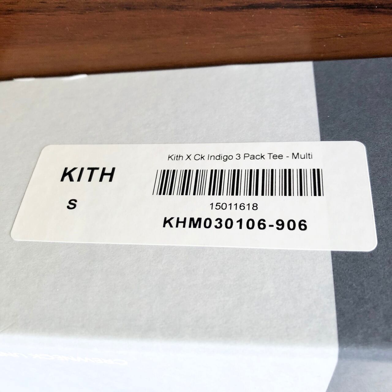 KITH×Calvin Klein Indigo 3 Pack Tee (Only Medium Indigo Color Tee)