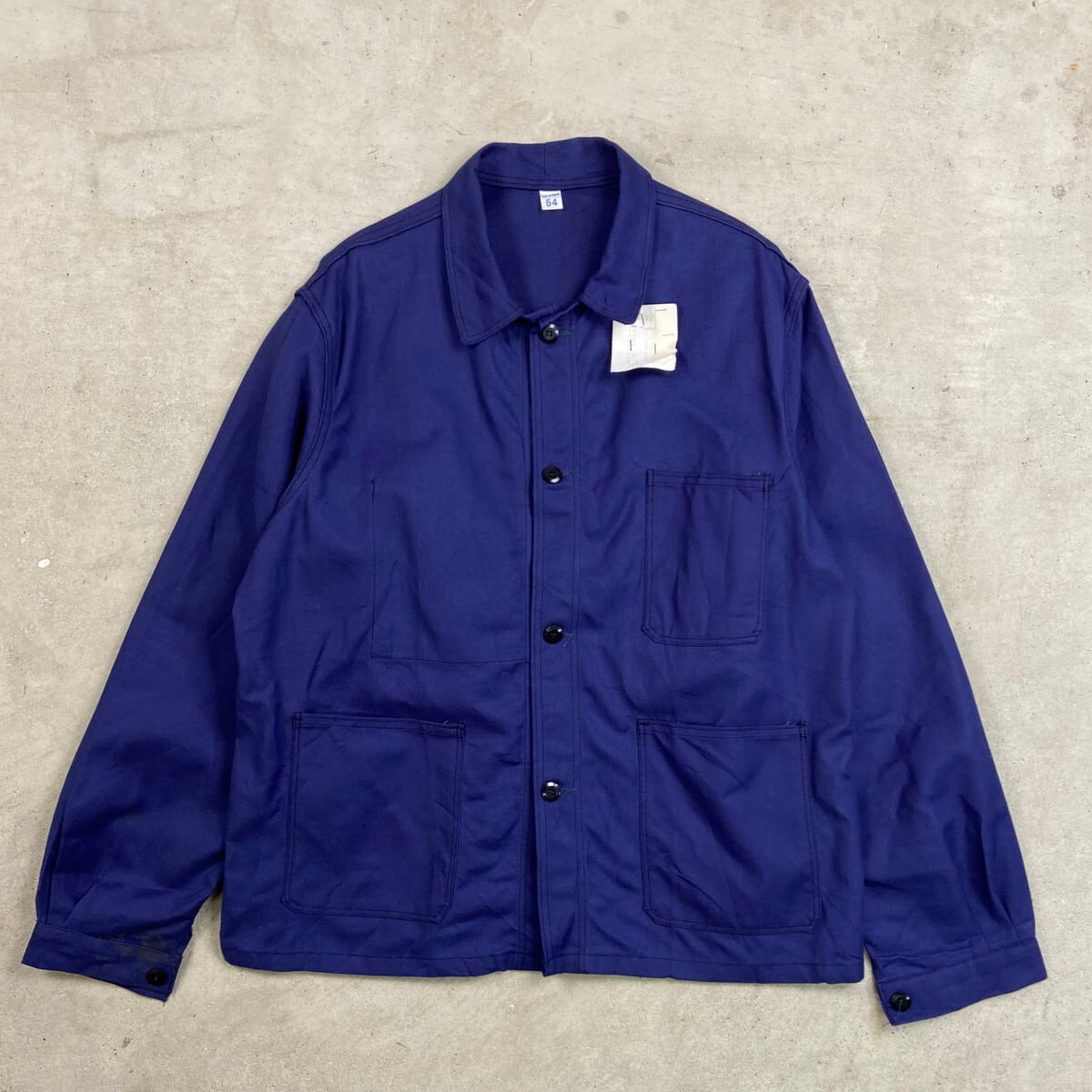 DEAD STOCK NOS 70年代 フランス製 フレンチワークジャケット メンズXL
