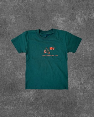 Cœur de Cigogne Kids Tee Green ※売り切れでもお問い合わせください