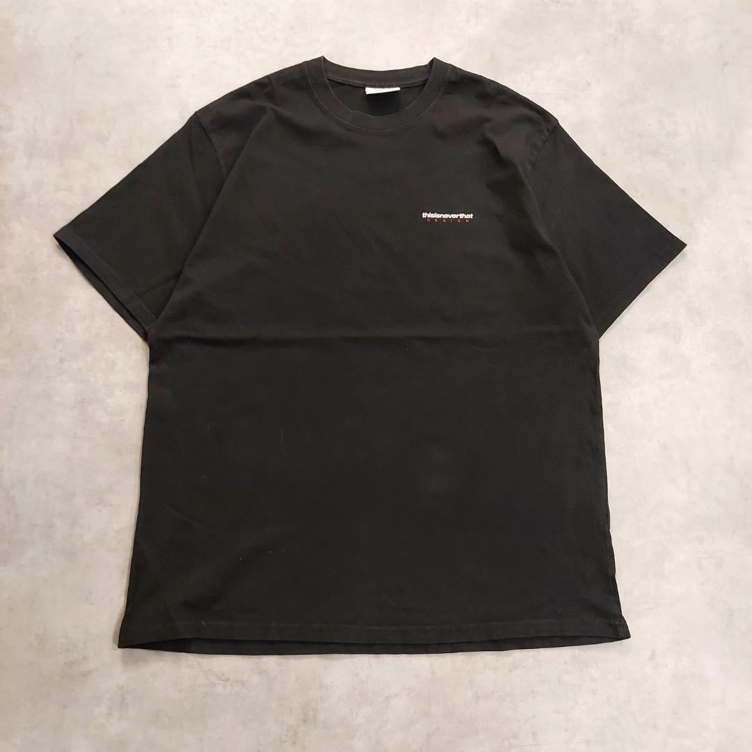 ディスイズネバーザット ネバザ Tシャツ 古着 ロゴ XL 黒 16599
