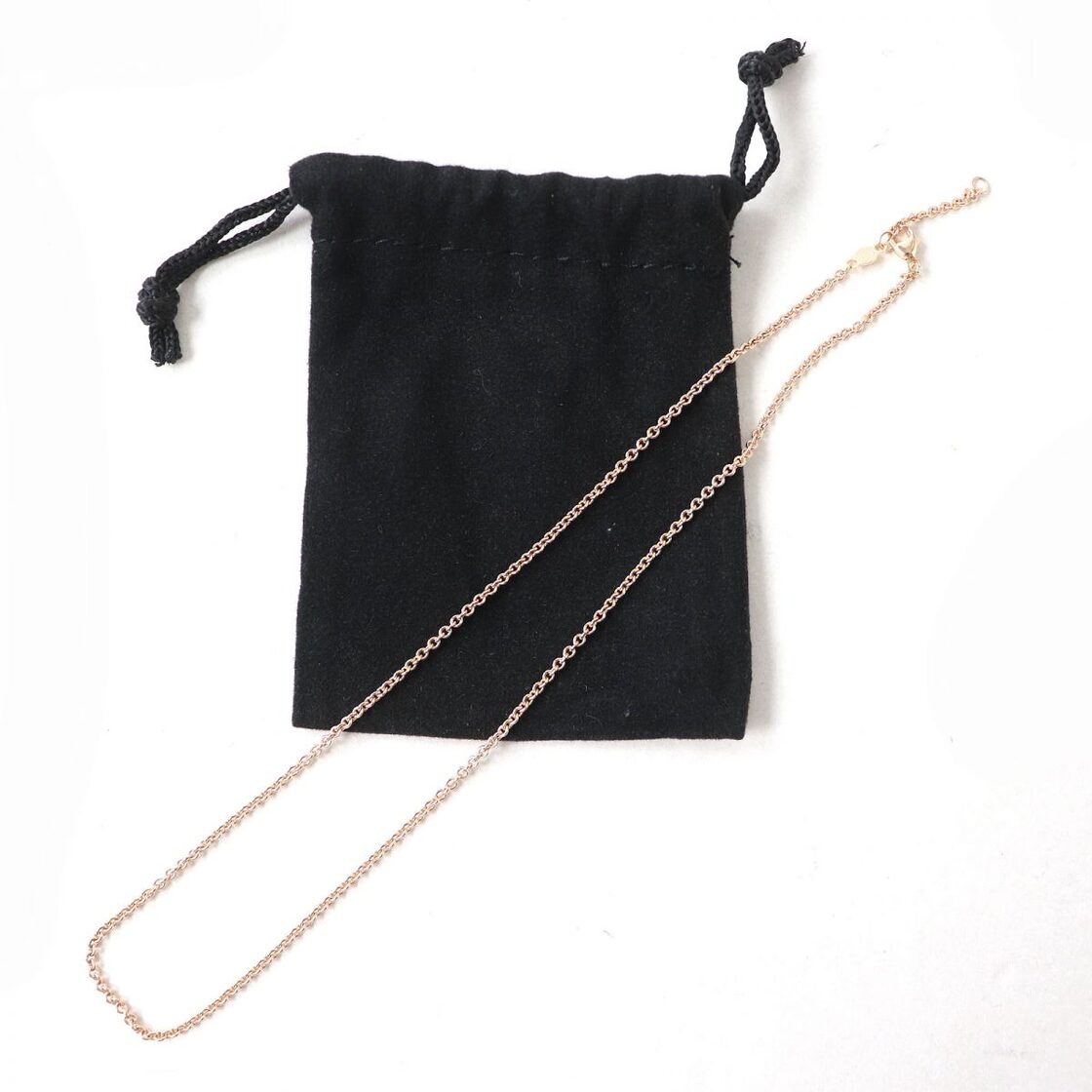 美品△GEORG JENSEN ジョージジェンセン 750 (18K) チェーンネックレス 