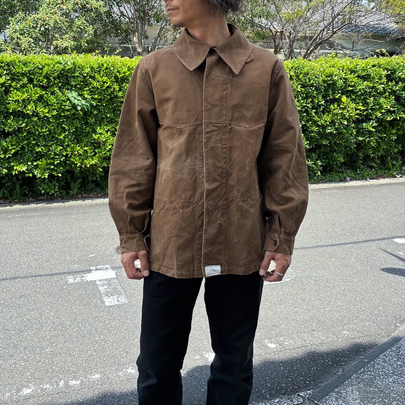 稀少 良品 パキスタン軍 オールインワン つなぎ 黒 ブラック