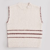 【2color】羊飼いと午後のメトロノームベスト《P0320》