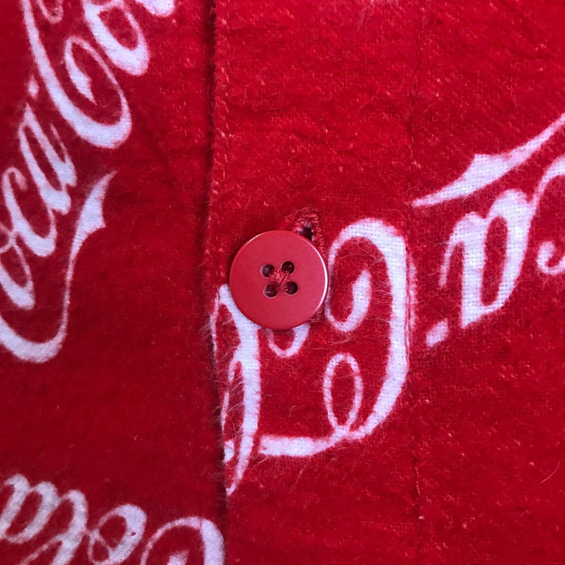 ☆COCA-COLA コカ・コーラ マルチ 総柄 プリントネル カバーオール 