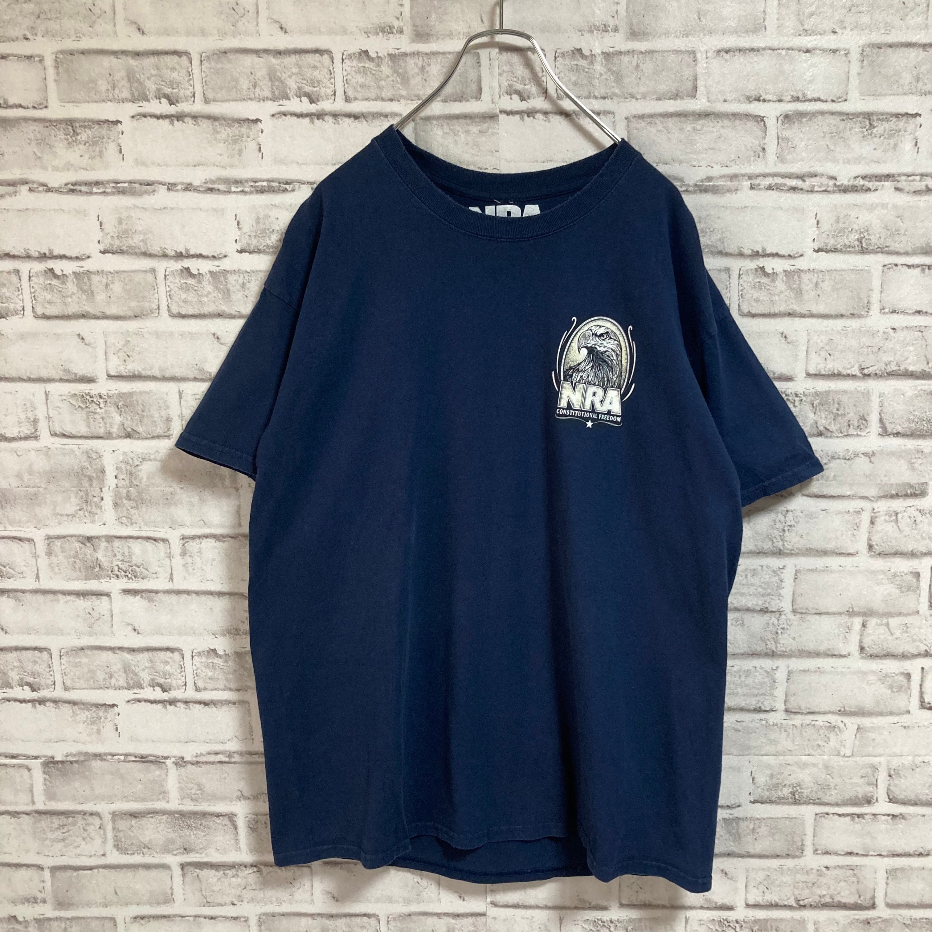NRA】S/S Tee L 全米ライフル協会 バックプリント 両面プリント T