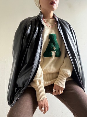 1970s Vintage Leather Blouson
