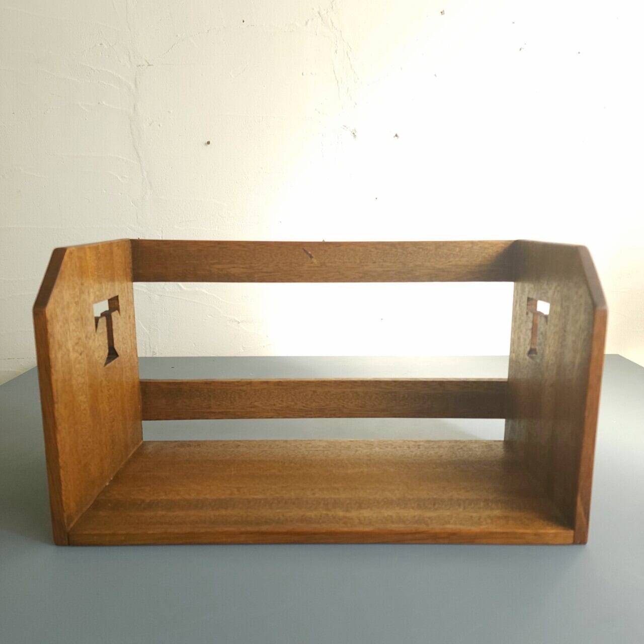 昭和レトロ 木製 ブックスタンド T | アンティーク雑貨・家具・骨董品