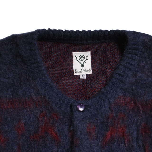 South2 West8 Mohair Cardigan M
