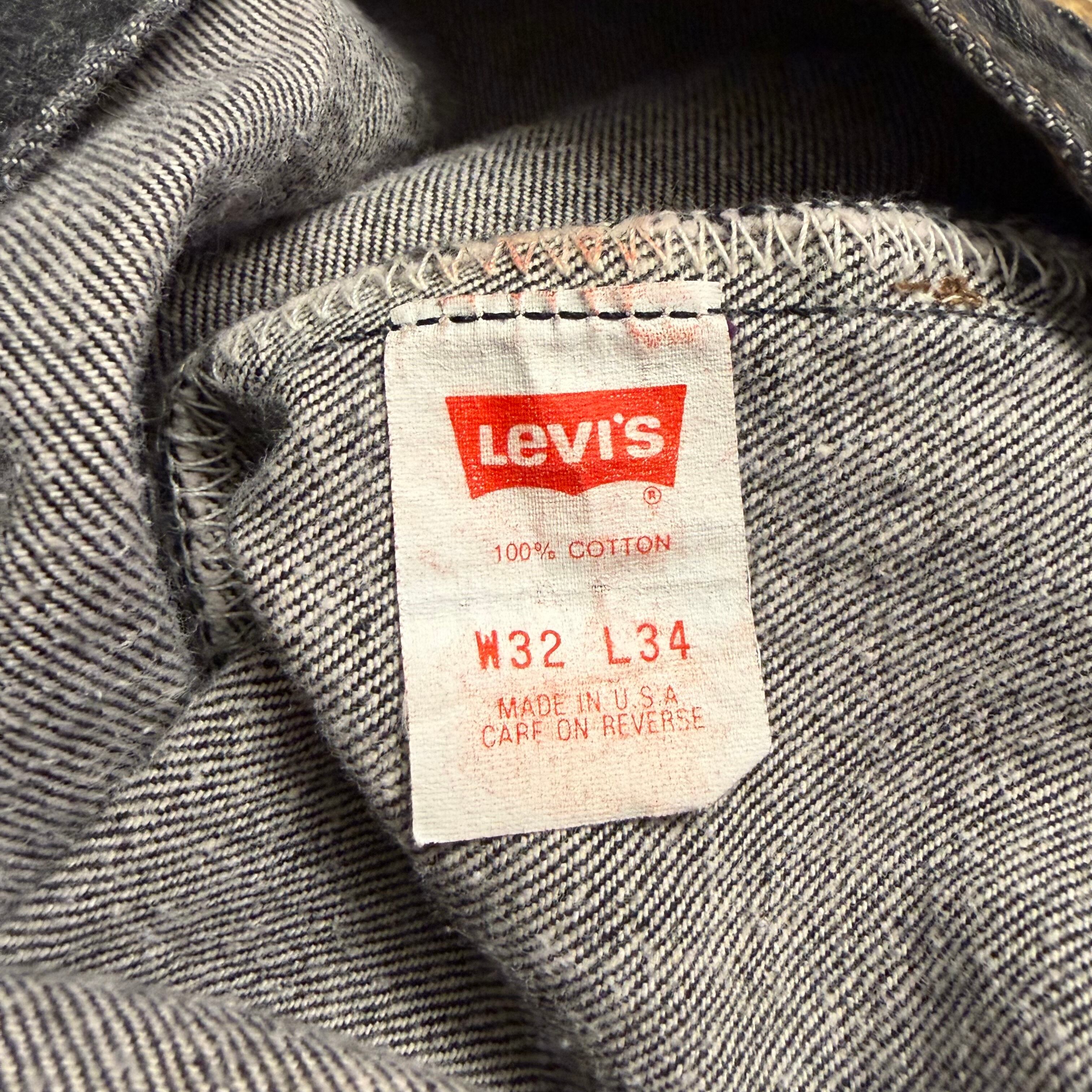 90s Levi's 501 Black 31×34 | BerBerJin / & BerBerJin
