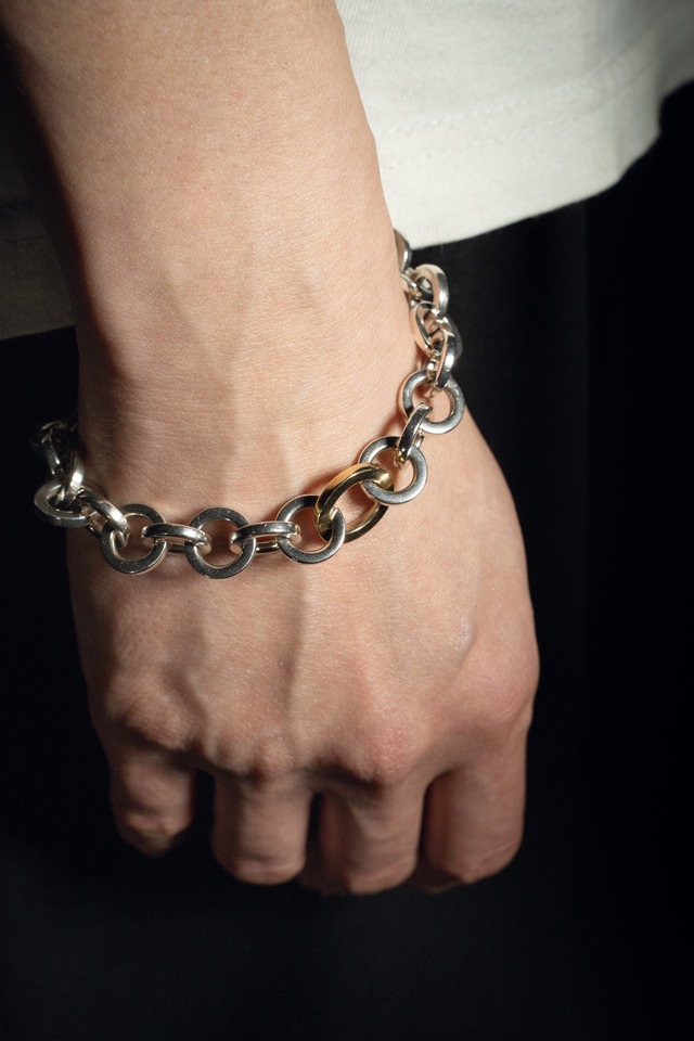 Vintage Tiffany & Co Two-Tone Toggle Link Bracelet