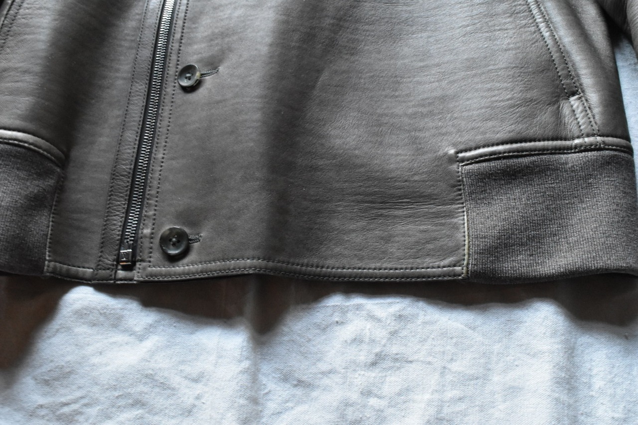 "Louis vuitton" Lamb leather rider's jacket