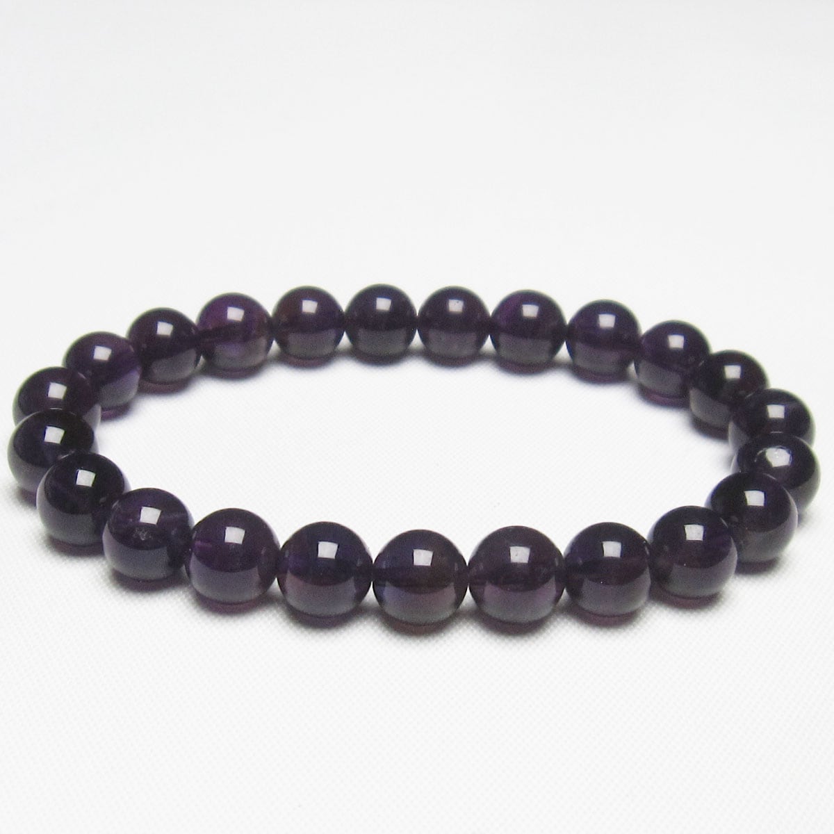 アメジスト ブレスレット 8mm 一点物 メール便可 [M便 1/10] 111-21709
